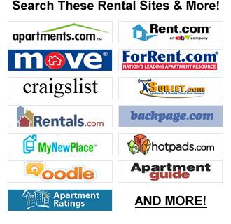 Search these rental sites and more!